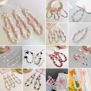 สายคล้องโทรศัพท์มือถือ สายคล้องมือ สายคล้องมือลูกปัด ประดับล…