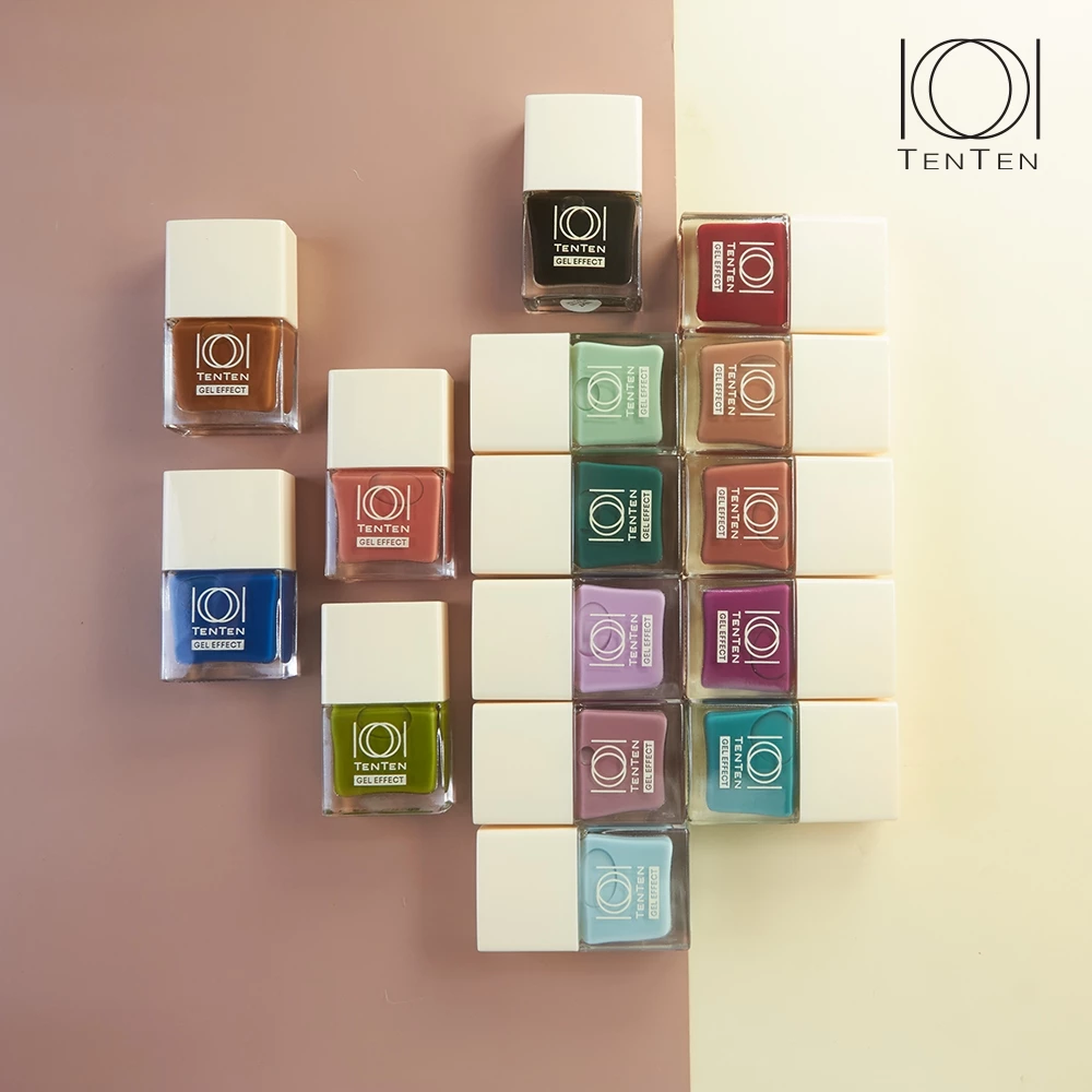 Ten Ten Gel Effect Nail Polish12ml exclusive รวมสี NB
