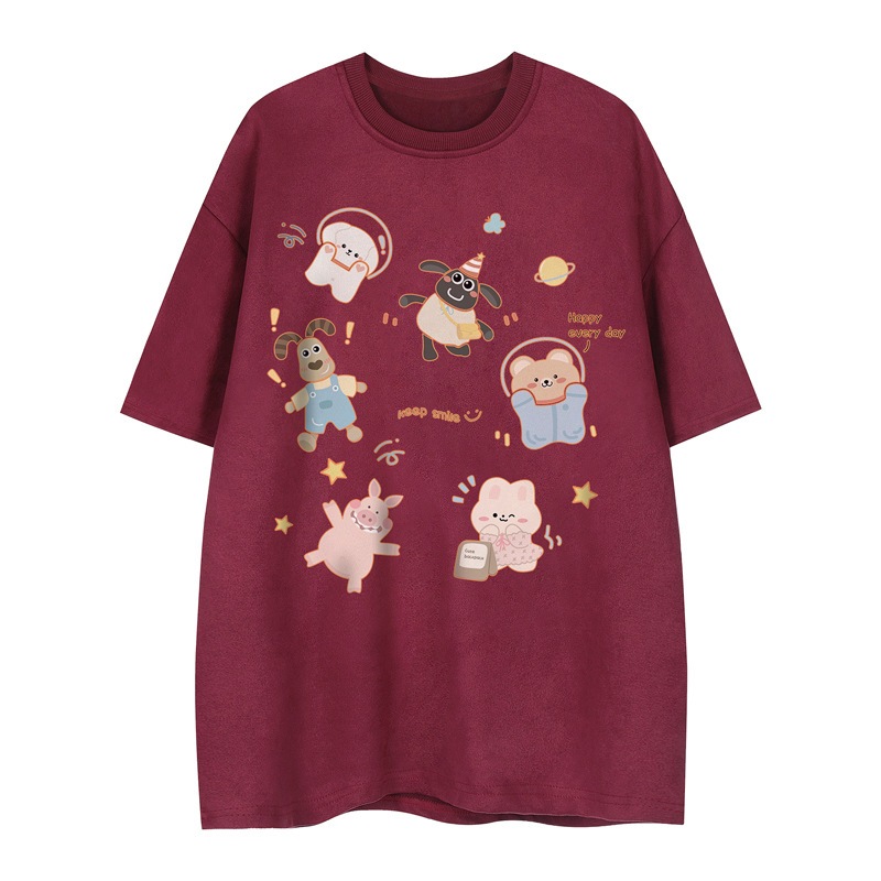 [พร้อมส่ง] Spenzer.street | Sheep🖤โอเวอร์ไซส์ เสื้อผ้าสตรีท เนื้อผ้าดี ทันกระแส unisex 2024 ขายด