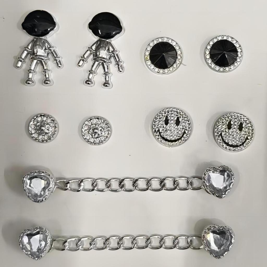 TIKP รองเท้าแตะ ลายการ์ตูนชินจังน่ารัก ถอดออกได้ DIY