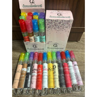 น้ำหอมสไตส์เกาหลี10ml 12ขวด นิยมซีซี