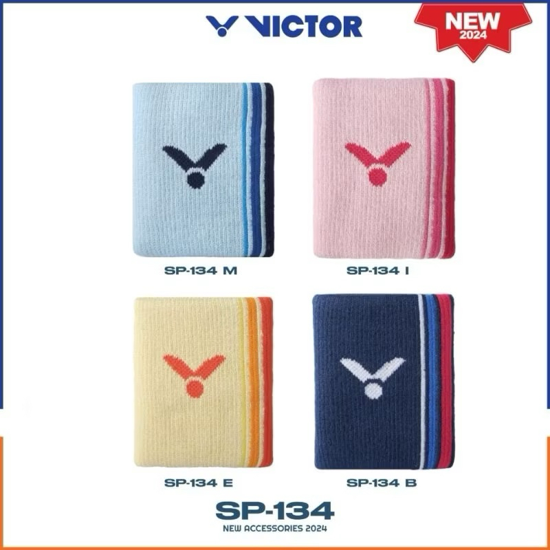 Victor SP134 Wrist Band ผ้ารัดข้อมือ รัดข้อมือกันเหงื่อ