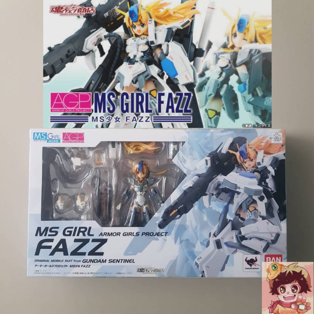 BANDAI Armor Girls Project(A.G.P.)MS Girl - FA-010A FAZZ(FULL ARMOR ZZ GUNDAM)Gundam Sentinel ฟูลอาร