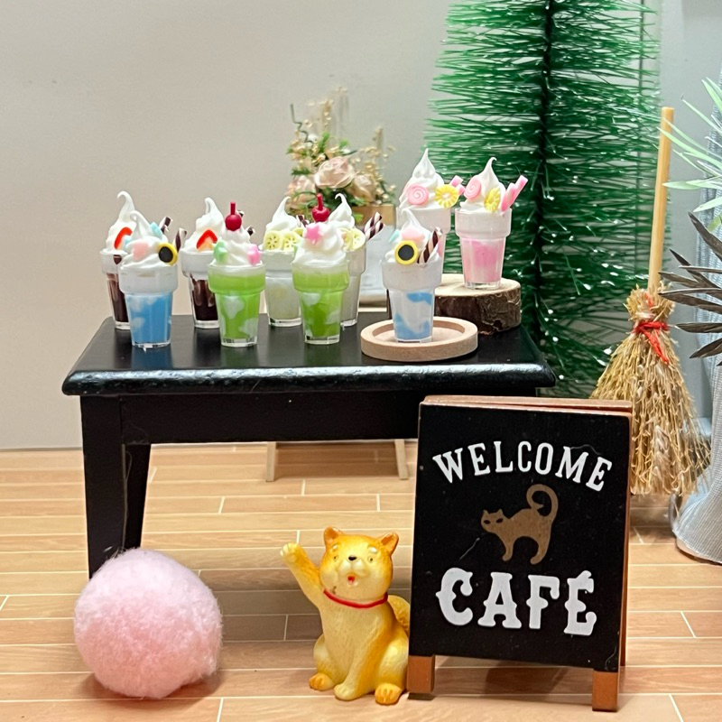 V.3 ยูนิคอร์น มิลค์เชค เครื่องดื่มน้ำหวานจิ๋ว [ราคา/1ชิ้น] #ของจิ๋ว #miniature