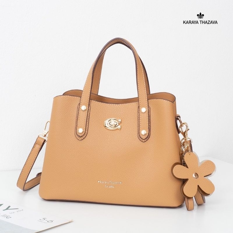 A021 (พร้อมส่งในไทย) KARAYA THAZAVAส่งสาววัยทำงานเหมาะสำหรับการใส่ของมากมาย