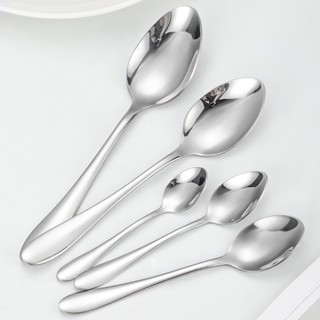 ShopAt.Two[ST-2010] ช้อนส้อม มีดสเต็กสแตนเลส สแตนเลสสตีลบนโต…