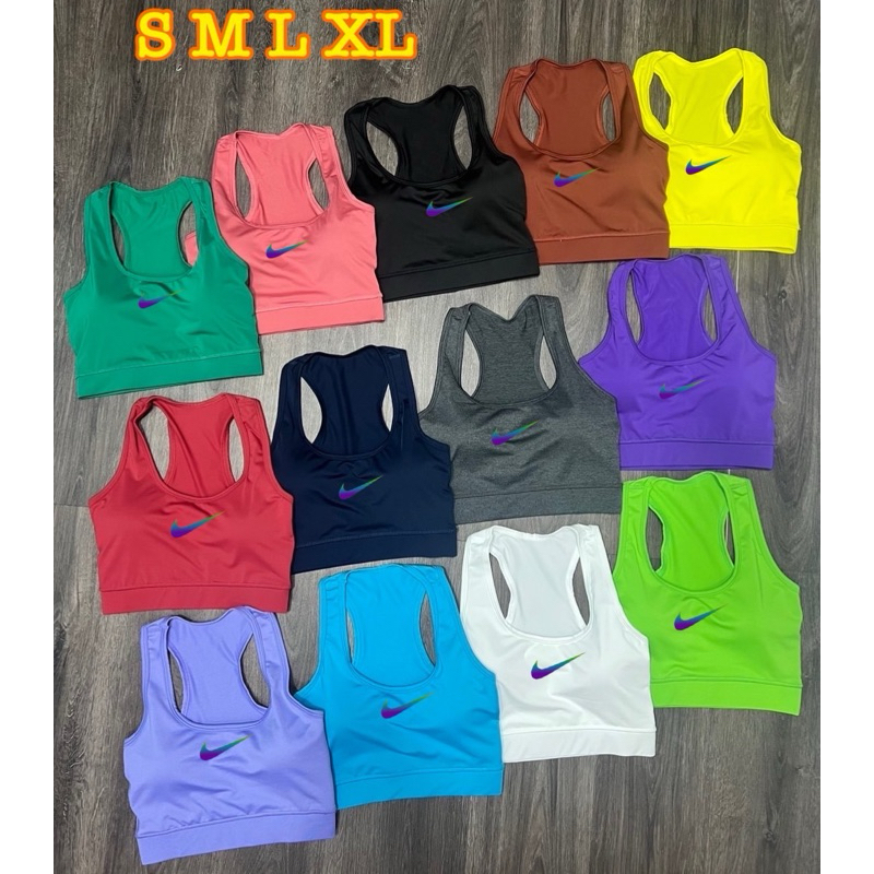 พร้อมส่ง สปอร์ตบรา ออกกำลังกาย ใส่ง่าย B1712 *สินค้าถ่ายจากงานจริง*