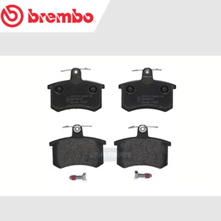 BREMBO ผ้าดิสเบรคหลัง Audi 80 B4, 100 C3,  A6 C4 90-95, Audi A4 B5 (1.8) 95-97, Audi A4 B5 (2.4 V6) 00-&gt;  P85 013B