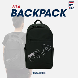 Fila ฟีล่า กระเป๋าเป้ กระเป๋าสะพายหลัง Backpack BPCK230601U BK (790)