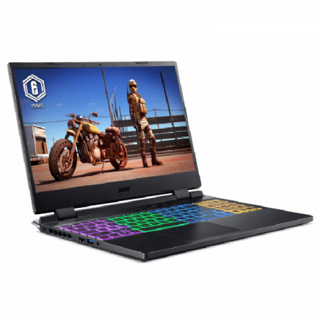 Acer Notebook Gaming  (โน้ตบุ๊คเกม) NITRO5 AN515-58-911C (NH.QHYST.008) i9-12900H/RAM16GB/512GB M.2 SSD/GeForce RTX3060 6GB/15.6"FHD 165 Hz/Win11 Home/Obsidian Black/3Years Onsite/SHALE BLACK