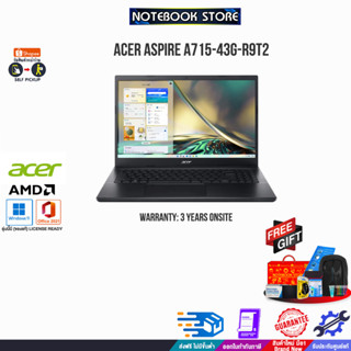 Acer Aspire 7 A715-43G-R9T2 (Charcoal Black/ประกัน) 3 Y+Onsite