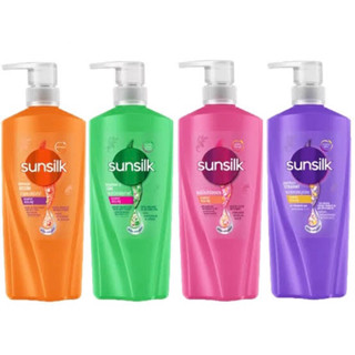 Sunsilk Natural Shampoo แชมพูซันซิล ซันซิลแชมพู ครีมนวดผมซันซิล 340-350มล.