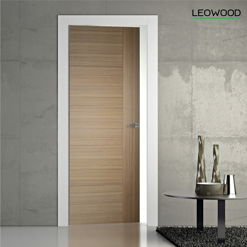 ประตู Leo Smart Plus VI White Teak ภายใน ขนาด 34x800x2200 mm.