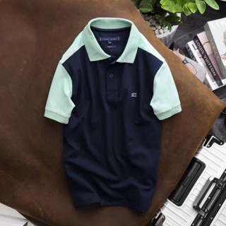tommy เสื้อโปโลแขนสั้น
