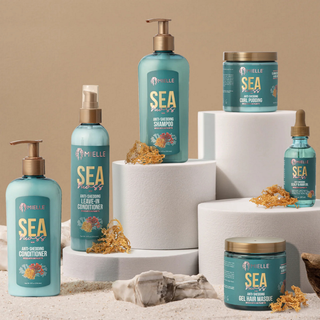 พร้อมส่ง   Mielle, Anti-Shedding Scalp & Hair Oil, Sea Mass, 2 fl oz (59 ml)