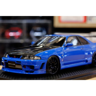 Ignition Model 1/18 Nissan Skyline GT-R R33 Blue