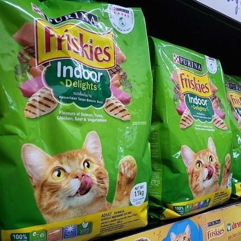Purina Friskies สูตร Indoor Delights 1.1KG.