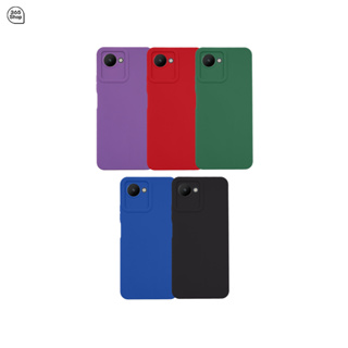 เคส สำหรับ Realme C30 C30s เคสซิลิโคนนิ่ม กันกล้อง สีพาสเทล TPU หนา