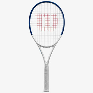 Wilson ไม้เทนนิส Clash 100 V2 US Open 2023 Tennis Racket FRM 2 4 1/4 | White/Blue ( WR133411U2 )