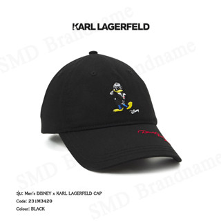 KARL LAGERFELD หมวก รุ่น Mens DISNEY x KARL LAGERFELD CAP Code: 231M3420