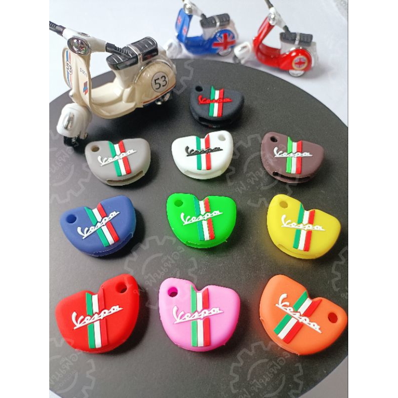 ซิลิโคน กุญแจ เวสป้าVespa (ลายอิตาลี)