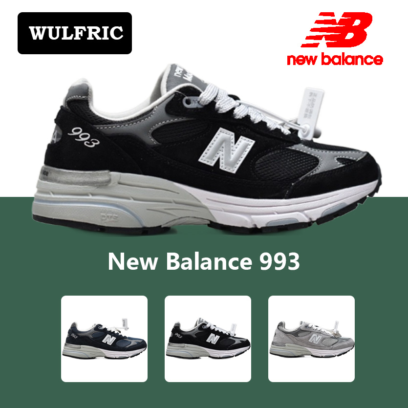 [ส่งฟรี]New Balance M993 BLACK รองเท้ากีฬา สําหรับผู้ชายและผู้หญิง