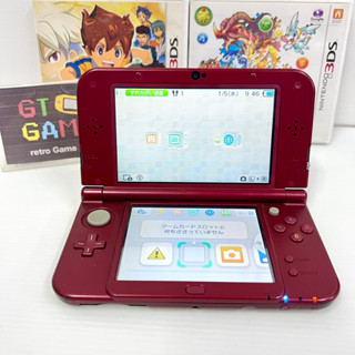 Nintendo NEW 3DS LL METALLIC RED 😍 Japan 🇯🇵 (2014) Red-001 🥊 90%