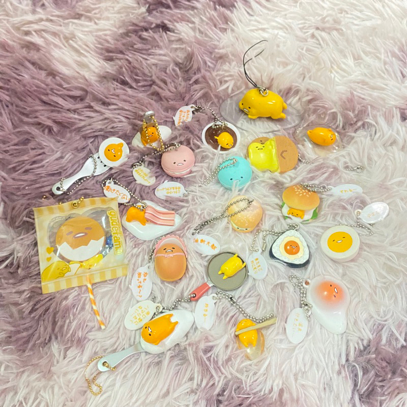 ไข่ขี้เกียจ gudetama ตุ๊กตา โมเดล ฟิกเกอร์ กาชาปอง งานญี่ปุ่นแท้ EP2 (ส่งจากไทย🇹🇭)