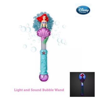 ที่เป่าฟอง Ariel  จาก Disney Store อเมริกา :  Ariel Light and Sound Bubble Wand