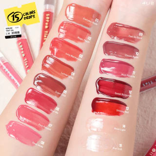 (1แถม1 กด 2 ชิ้นรับโปร) 4U2 SERUM TINT OIL - ลิปทินท์ไซรัป4U2 ลิปทิ้น 4u2 ลิปปากฉ่ำ ลิปทินท์ ลิป4U2 ลิปสติก สเตนสี ติดทน