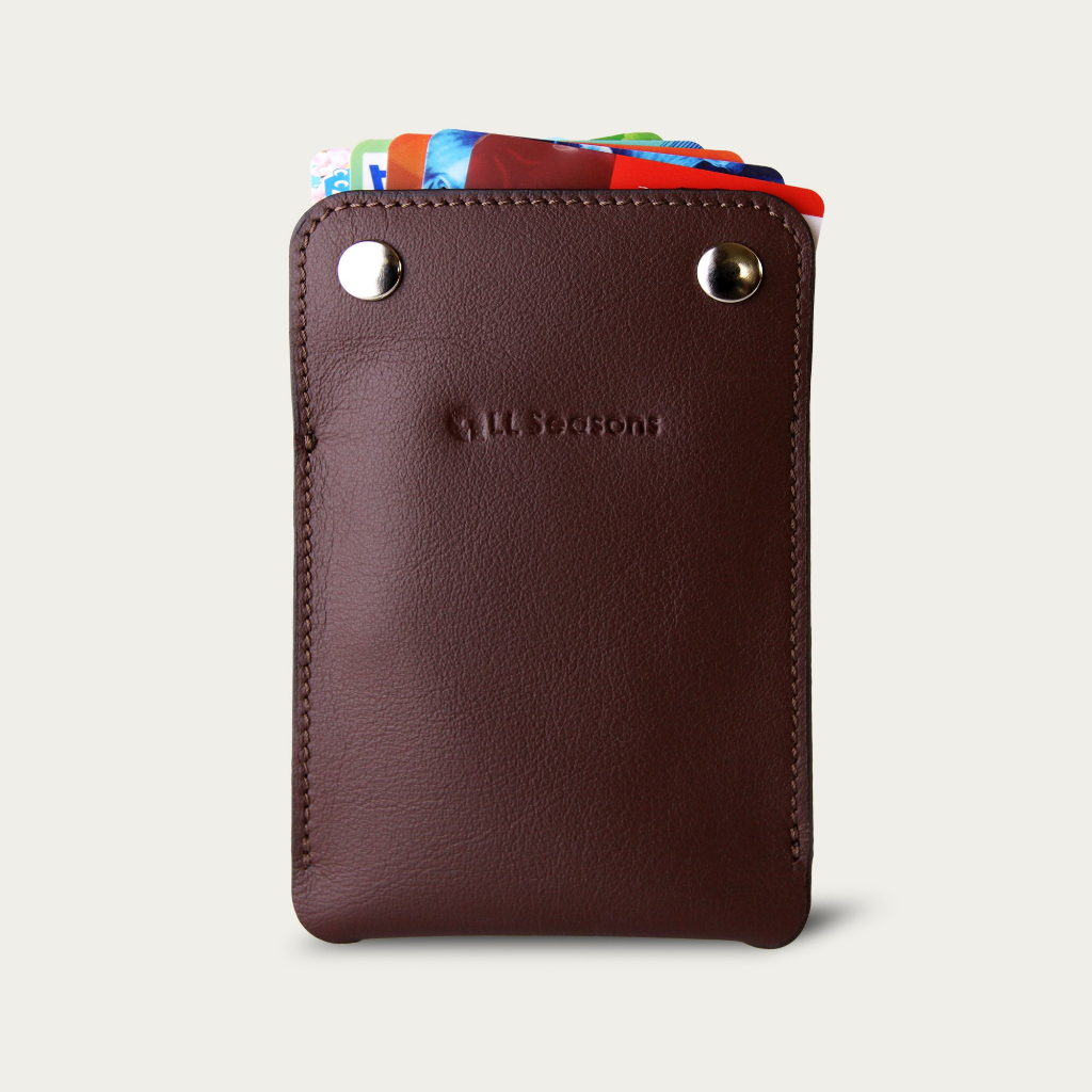 กระเป๋าใส่บัตร ซองใส่บัตร หนังแท้ รุ่น Capella Card Case [CARD V.10]