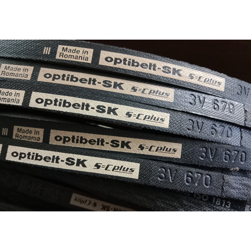 สายพาน OPTIBELT SK 3V400 3V425 3V450 3V475 3V500 3V530 3V560 3V600 3V630 3V670 3V710 3V750