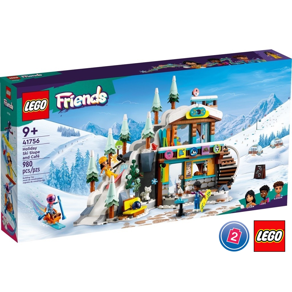 เลโก้ LEGO Friends 41756 Holiday Ski Slope and Cafe