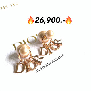 New dior tribales earrings สีโรสโกลด์ สวยมาก