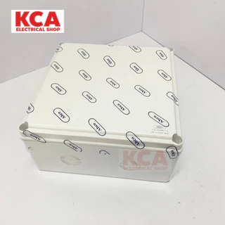 ABCO กล่องพักสาย Box กันน้ำ box 4x4 6x6 6x8 8x8 8x12 สีขาว กล่องกันน้ำ บ๊อกกันน้ำ บ๊อกพักสาย กล่องกันน้ำ