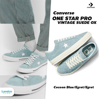 Converse รองเท้าผ้าใบ รองเท้าแฟชั่น UX ONE STAR PRO VINTAGE SUEDE OX BLUE A06889CF3BLXX (3500)