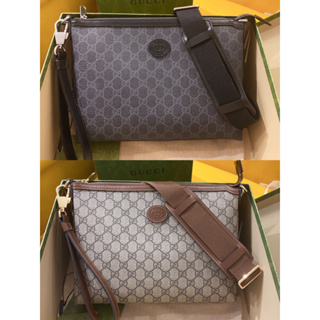 พรี​ ราคา4900 Gucci 726833 หนังแท้ กระเป๋าสะพายข้าง กระเป๋าสะพาย30*22.5*5cm