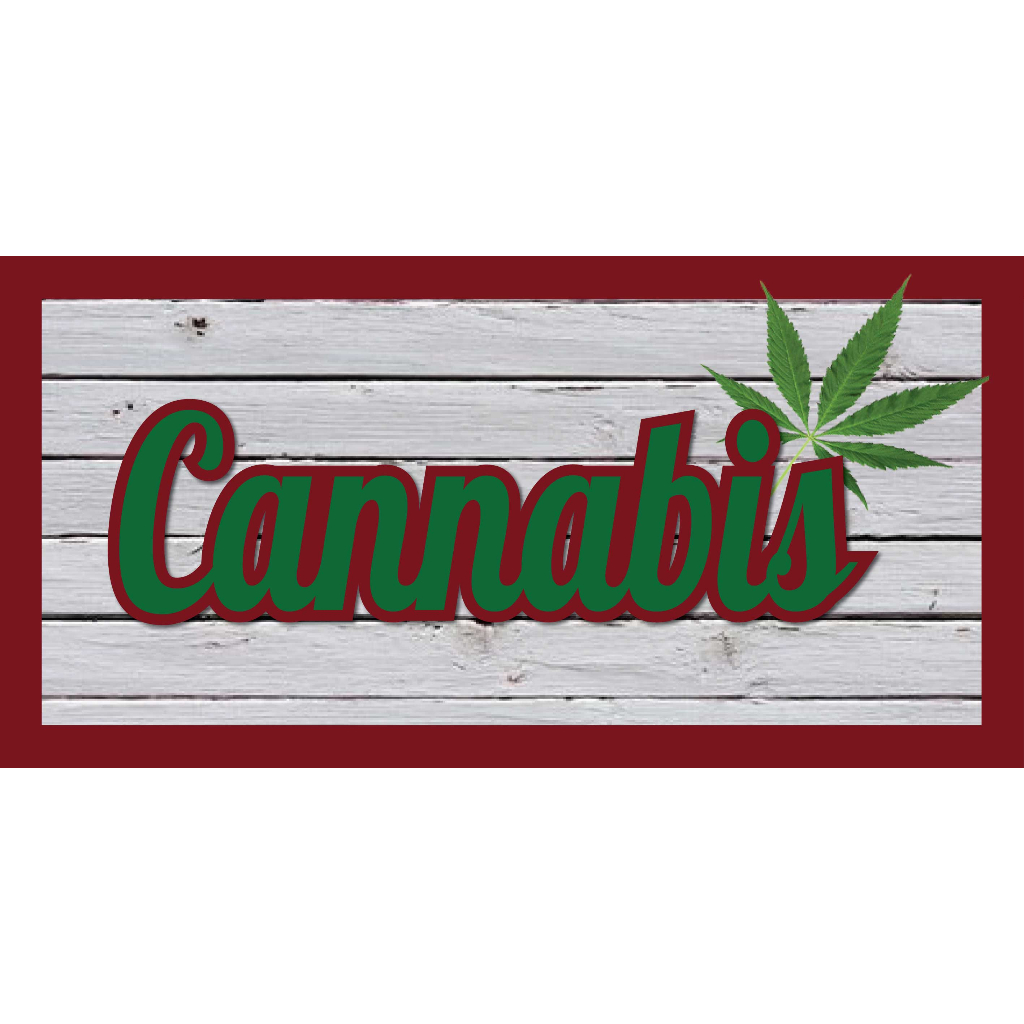 ป้ายไวนิลCannabis เรารักกัญ สายเขียว แนวนอน พิมพ์ 1 ด้าน เจาะรูตาไก่ฟรี 4 มุม ลูกค้าเลือกขนาดได้ที่ตัวเลือกสินค้า