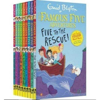 🚣Famous Five Adventures 5 สหายผจญภัย ภาษาอังกฤษ วรรณกรรมเยาวชน แนวผจญภัยยอดฮิต ที่อ่านง่าย อ่านได้ทุกเพศ