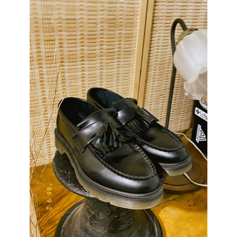 (มือสอง) Hot Price❤️‍🔥 รองเท้าคัดชูหนังแท้ สีดำ Dr. Martens (มาร์ติน) รุ่น ADRIAN POLISHED SMOOTH LE