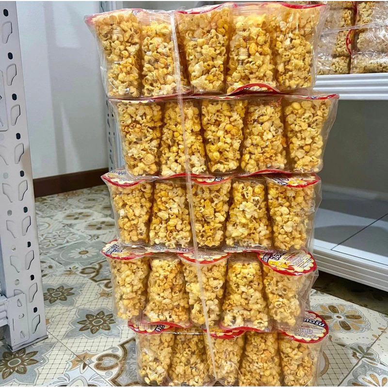 ป็อปคอร์นคาราเมล 100แก้ว ขนาด16oz