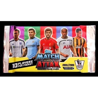 การ์ด Topps : Match Attax 2014/15 (เหมา 65 ใบ)