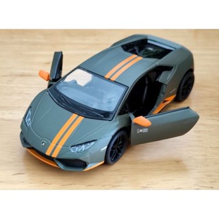 โมเดลรถเหล็ก Lamborghini HURACAN LP 610-4 AVIO พิมพ์ลาย สีด้าน scale 1:36 ไม่มีกล่อง ลัมโบ รถสปอร์ต