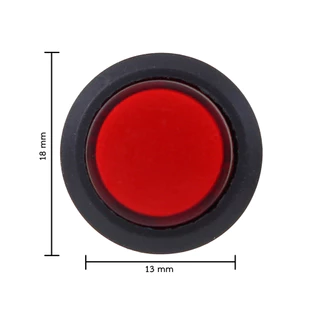 R16-503AD Lock สวิตช์ล็อคตัวเอง กดติดกดดับ 16mm พร้อมหลอดไฟ สีแดง เหลือง เขียว น้ำเงิน ขาว