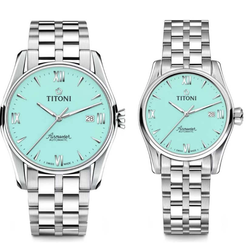 นาฬิกา TITONI Automatic AIRMASTER (Tiffany Blue)