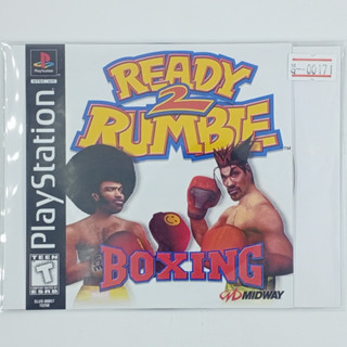 [00171] Ready 2 Rumble (US) แผ่นเกมก็อปปี้ PS1 แผ่นเกมปั๊มโรงงาน มือสองสภาพดี