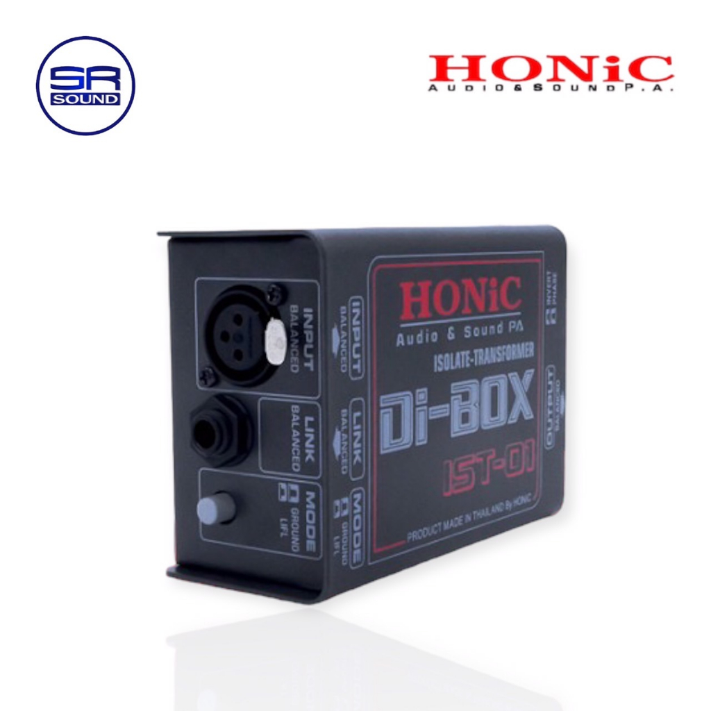 ฟรีค่าส่ง HONIC IST-01 เครื่องขยายสัญญาน DI-Box 1 แชลแนล  IST 01 IST01 (สินค้าใหม่แกะกล่อง ประกันศูน