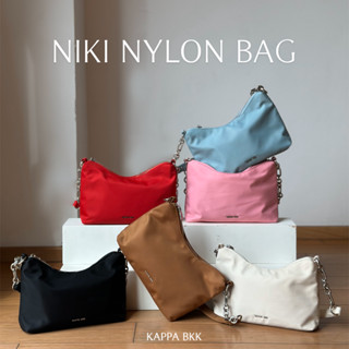 🔥New Arrival KAPPA Niki Nylon Bag กระเป๋าสะพายข้างผ้าไนลอนสุดชิค