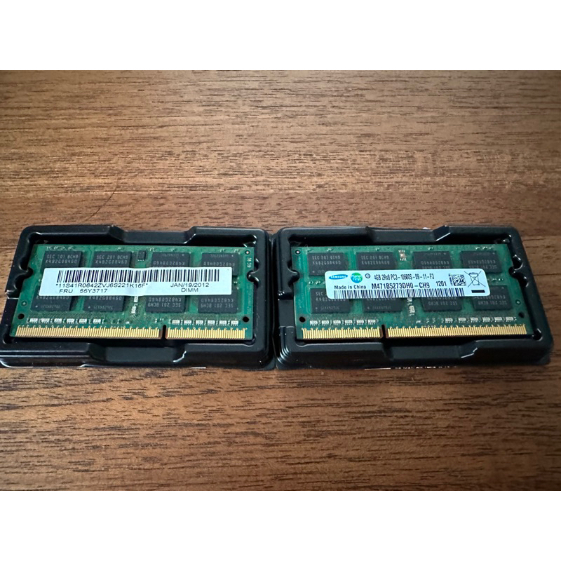 Memory Notebook/Laptop ที่เป็น DDR3 RAM DDR3 4GBx2 ตัว (รวม8GB) 1333Mhz (มือสอง พร้อมส่ง)