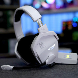 NUBWO X99สีขาว หูฟังเกมมิ่ง 7.1Gaming Headset  มีสาย รุ่น DRACOS USB 7.1CH แยกเสียงชัดเจน